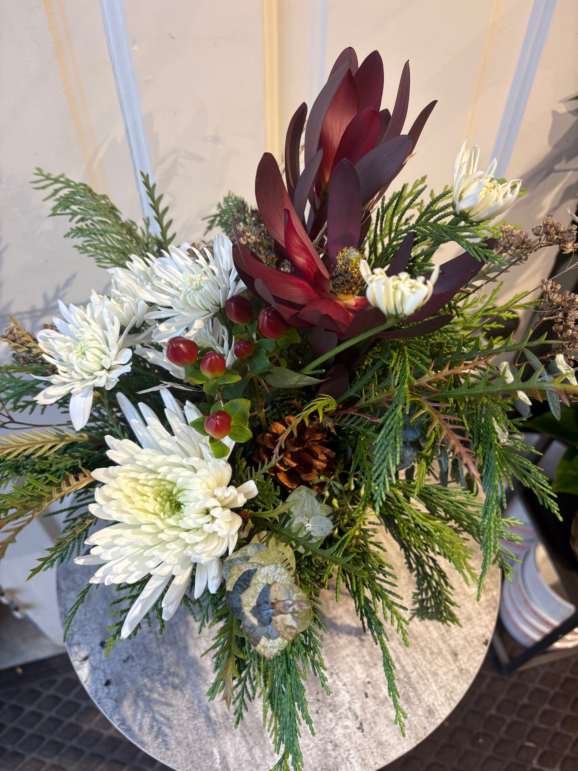 pinecones and textures