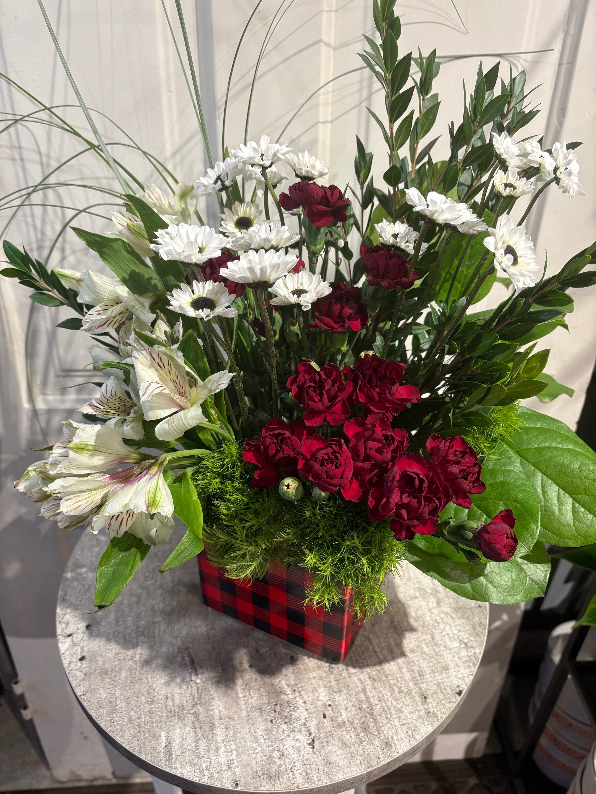 holiday buffalo plaid