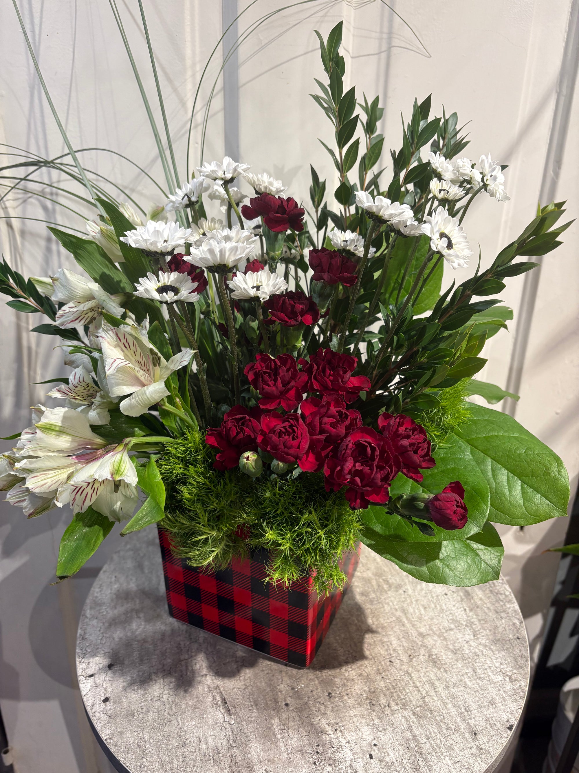 holiday buffalo plaid