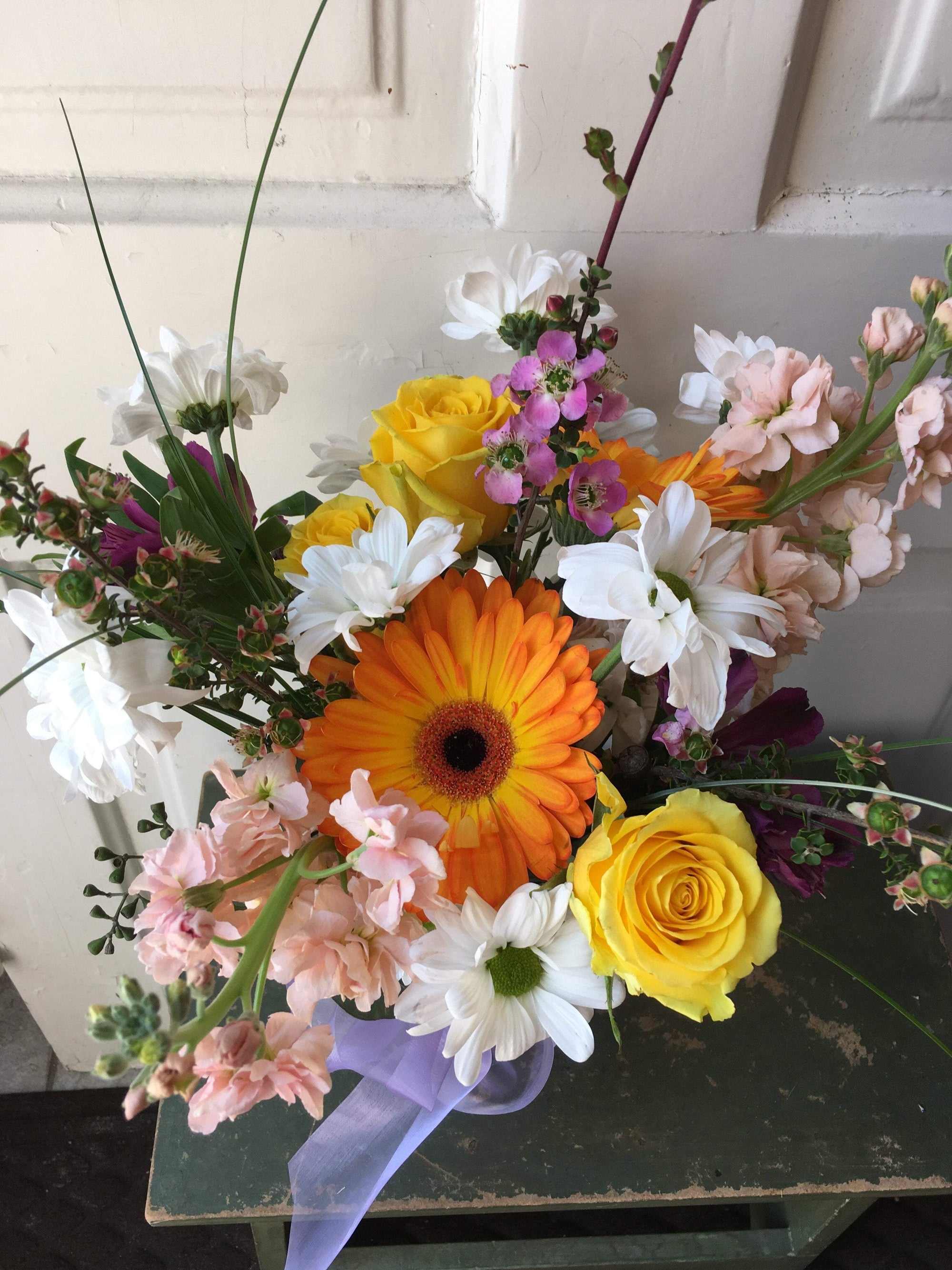 daisies and citrus tones