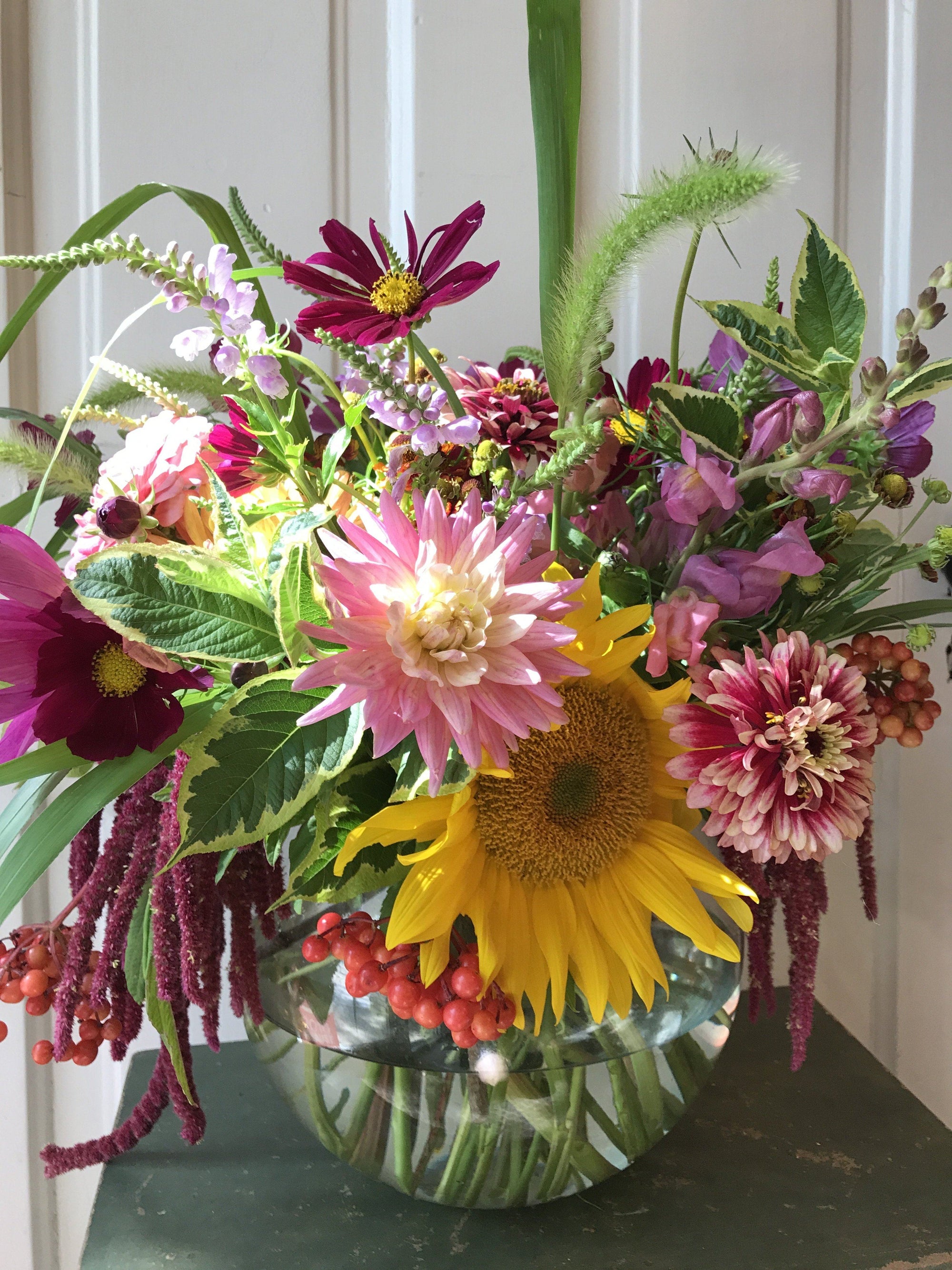 bowl of blooms